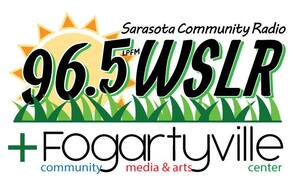 WSLR 96.5 logo Sarasota Community Radio