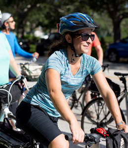 FCAN Organizer leads Complete Streets Bike Ride