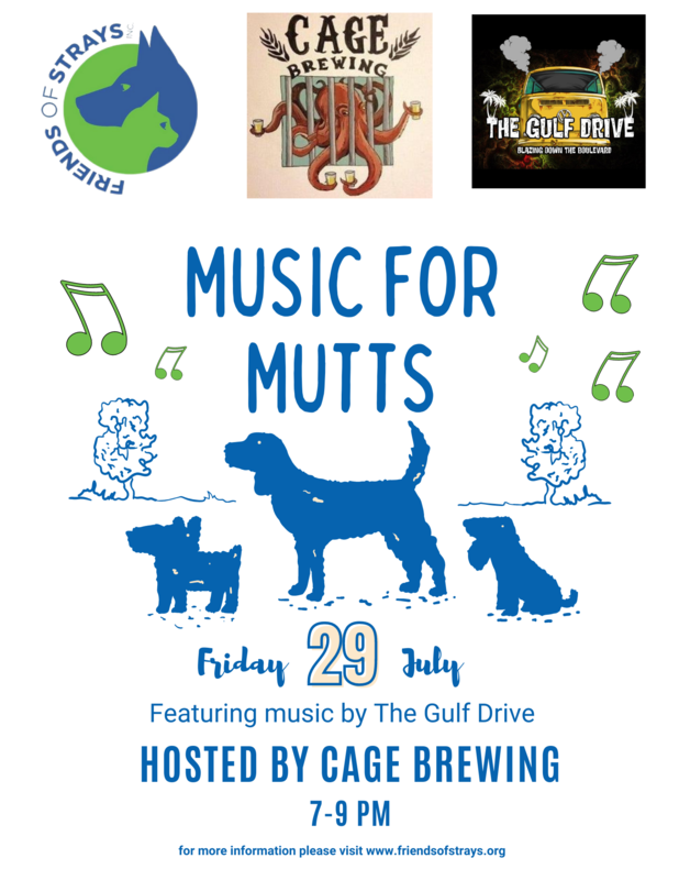 Music for Mutts Friends of Strays Cat and Dog Adoption in St