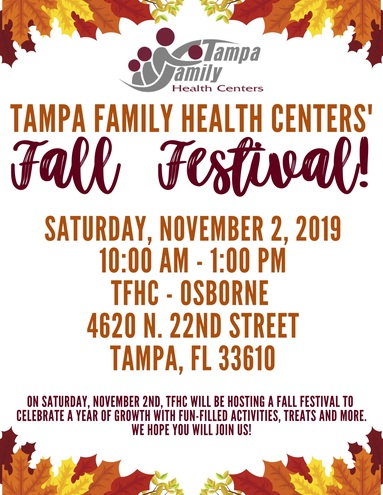 Tfhc's 2019 fall festival