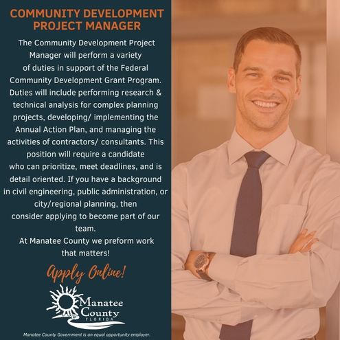 Community development project manager