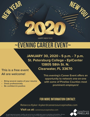 Evening career event jan 30 2020