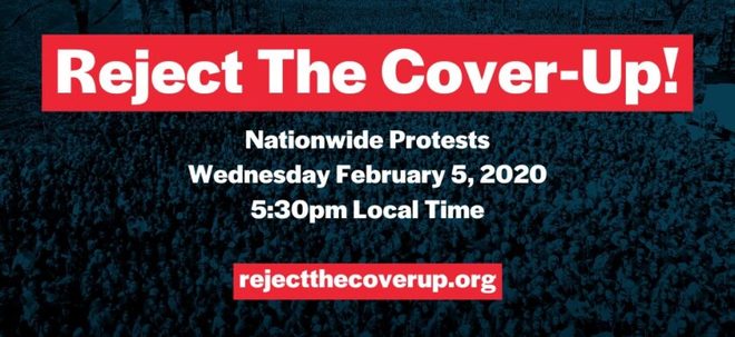 Reject the coverup 