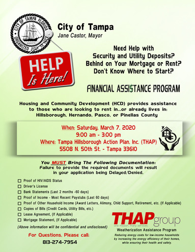 3rd flyer financial assist.