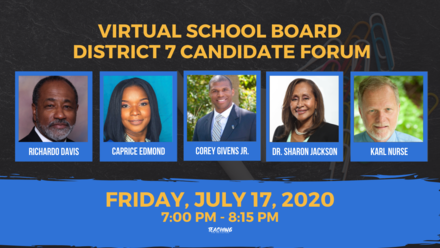 Virtual pinellas school board candidate forum
