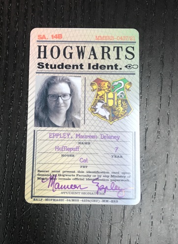 Personalized Hogwarts Student ID