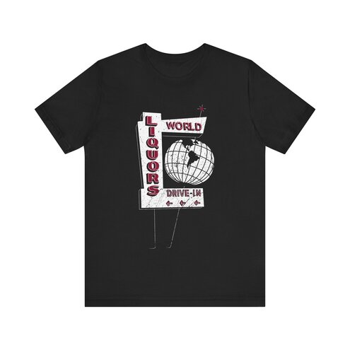 Retro World Liquors St Pete Sign T-Shirt