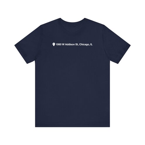 1060 West Addison Street - Unisex Jersey Short Sleeve Tee