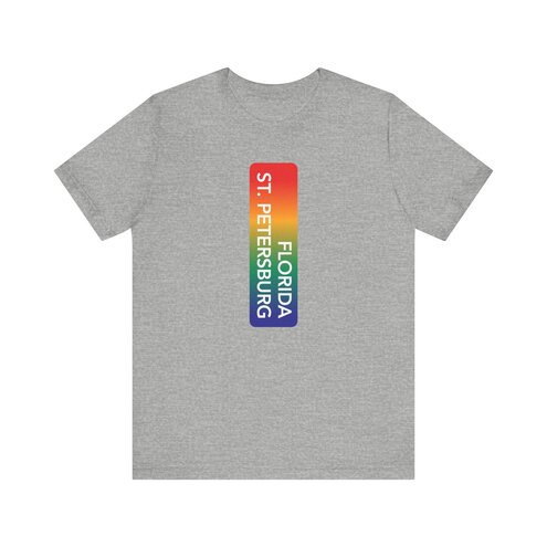 Vertical St Petersburg Florida T-Shirt
